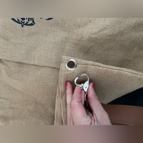 Jute / burlap Corona bag - Picture 6 of 6